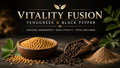 Vitality Fusion: Fenugreek & Black Pepper